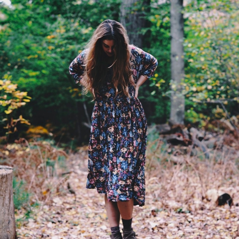 Flowery and Flowy Dress
